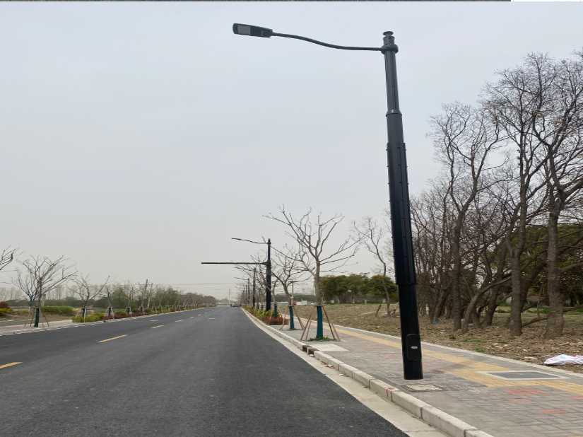 洞口县上海综合杆 太阳能路灯工程